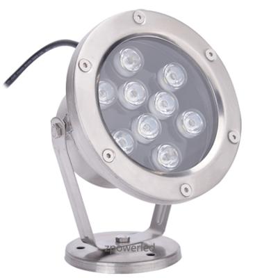 China High Quality Waterproof IP68 RGB DC12v LED Color Changing Garden Spot Flood Light for sale