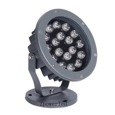 China IP65 RGB 3in1 18x3w Landscape Multi Color DMX Outdoor LED Flood Light For Garden for sale