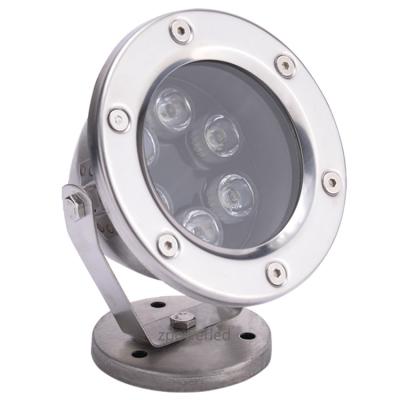 China 6W 9W 12W 18W 24W 36W 12V 110V 220V IP68 Waterproof Underwater LED Stainless Steel DMX Control Underwater Light for sale