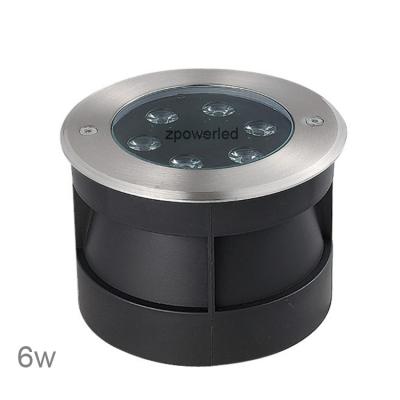 China Automatic Inground Stainless Steel IP68 RGB Color 6w Inground Submersible Underwater Marine Lights for sale