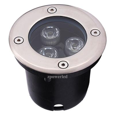 China Waterproof Fountain Stainless Steel IP68 3W DC 12V Pool Light For Swimming Pools for sale