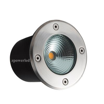 China Outdoor Waterproof Garden Matrix Cast Aluminum IP65 COB Underground 3W 5W 7W Buried LED Light for sale