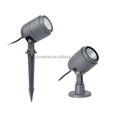 China High Quality Aluminum Waterproof Outdoor Garden Housing IP65 12V COB 10w 15w 20w LED Garden Lights With Spike for sale