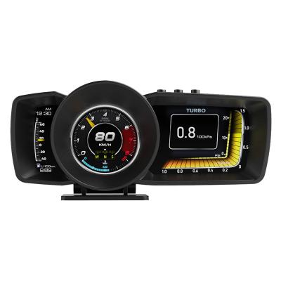 China OBDII+GPS HUD With Spotlight To Keep Safety Factory Direct New Hot-Selling OBDll GPS Multi-Function LCD Screens Speed ​​3 Smart Measurement For Cars for sale