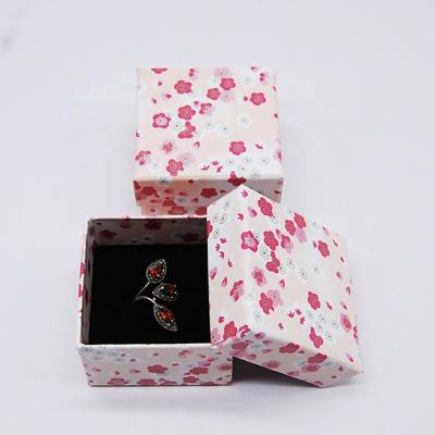 China Small paper card+printing paper factory price selling high quality small printing cartons jewelry box earring gift box for jewelry storage box for sale