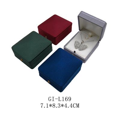 China Factory direct sale PU jewelry box jewelry box PU leather jewelry box eco-friendly large quantity leather for sale