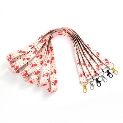 China Sustainable High Quality Promotional Custom Printed Neck Polyester Lanyard With LOGO Free Sample for sale