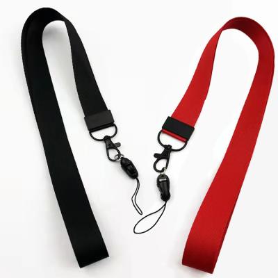 China Custom New Trend Polyester Cell Phone Lanyard Lanyard Work Permit Lanyard for sale