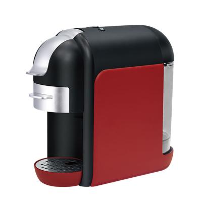 China Hotel 19Bar Nespresso Red Capsule Capsule Coffee Machine With Milk Bartender Coffee Maker for sale