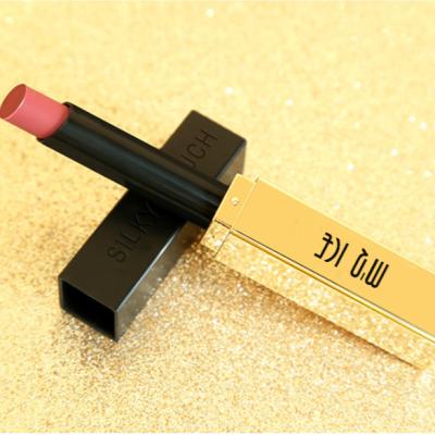 China Waterproof 2020 Amazon hot selling lipstick tube design long lasting waterproof matte fashion cosmetics slim custom colors 6 the 1 for sale