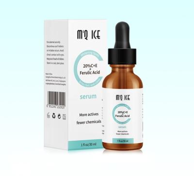 China Skin Revitalizer Private Label 20%C+E Ferulic Acid Face Serum New Moisturizing Silicone Free Face Serum For Skin Care Hot Selling Products for sale