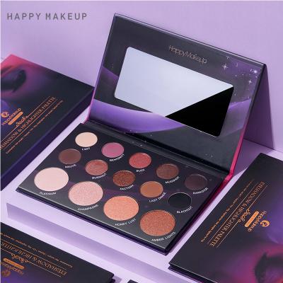 China HIGH QUALITY Matte Eyeshadow 14Colors Vegan Eyeshadow Palette Long Lasting Makeup Kit Waterproof for sale