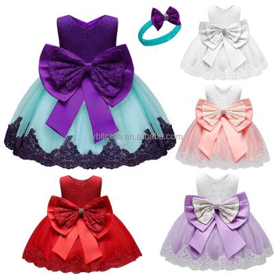 China Anti-wrinkle kid girls dress princess Dress Sashes Embroidery formal party summer kids sequin dress skirt party for sale