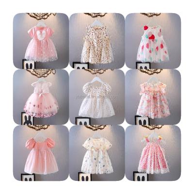 China New Design Anti-wrinkle Children Wedding Cake Bridesmaid Dress Children's Princess Dresses For Girls for sale