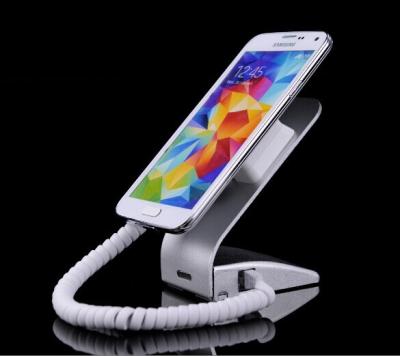 China COMER metal display stands for floor display Hot Sale Anti-Theft Security Display Cell Phone Holder for sale