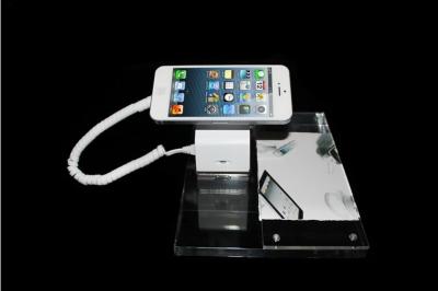 China COMER Mobile security display base Security anti-theft acrylic alarm display holders for cell phone for sale