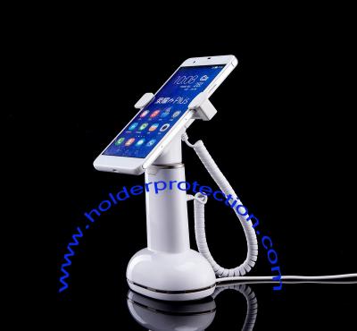 China COMER Gripper security anti-Theft charging alarm security counter stand for handphone accessories for sale