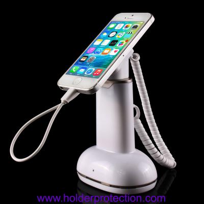 China COMER security desk display plastic magnetic holders Anti-theft mobile phone shops stands for sale