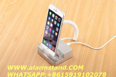 China COMER anti theft cell phone holders with alarm function for mobile phone accessories shops for sale