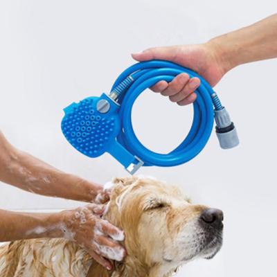 China New Viable Pet Bathing Shower Comfortable Tool Washing Massager Washing Sprayers Dog Brush Pet Cleaning Supplies Wholesale for sale