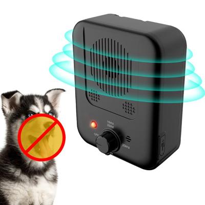 China 2020 Viable New Dog's Reflector Shaping Anti Bark Stop Ultrasonic Outdoor Control Training Ultrasonic Noise Bark Device for sale