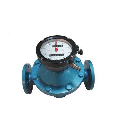 China Fuel Consumption Speed ​​Kerosene Flow Meter OGFM40 DN10~DN150 Oval High Temperature Flow Meter for sale