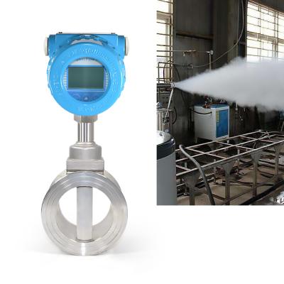 China Shanghai Cixi Digital CO2 Air Gas , Hot Steam Vortex Flow Meters DN80 for sale