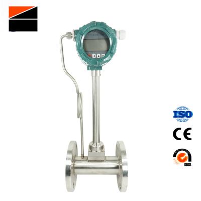 China Stainless Steel Low Cost And Failure Rate Low Vortex DT Nature Gas Flow Meter Totalizer for sale