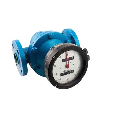 China Cheap Oval Palm Oil Velocity Flow Meter Made In China DN10~DN150 High Temperature Flow Meter for sale