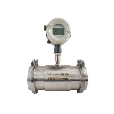 China DN4~DN200 Digital Wire Pulse Output Alcohol Water Turbine Flow Meter Turbine Flow Meter CX-LTFM for sale