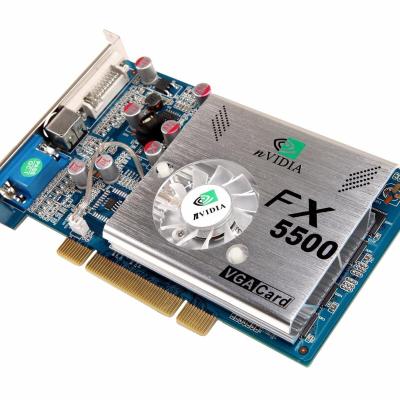 China FX5500 256M PCI Desktop Graphics Card WITH TV , DVI DDRAM Graphics Card for sale