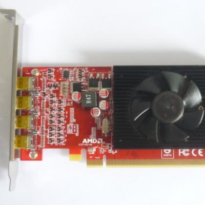 China Laptop AMD 6570 1G 4 CH PCI EXPRESS Graphics Card Support Four Monitors for sale