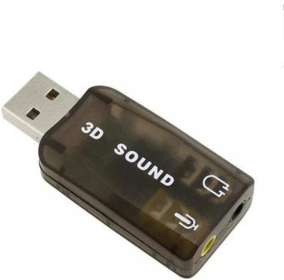 China 5.1 External Audio 3D Sound Card Usb Sound Card 2.0 Usb Sound Card For PC 3D CM108 CMEDIA for sale