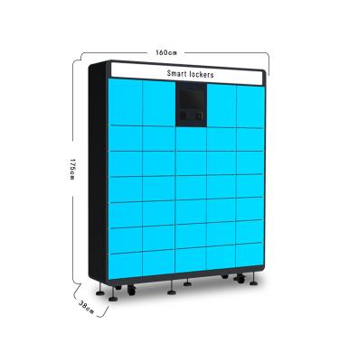 China Smart Parcel Storage Water Proof Design Locker For Office Package Pickup Made Up Pay Orders The sowftwere order parts parcel enclosure system for sale