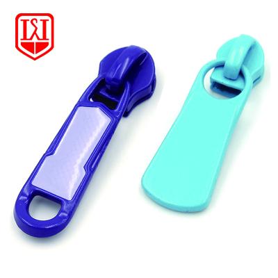 China School Bag Metal Zipper Slider Fashion Pull Tag Alloy Nickel Free Accessories For Garment Industry for sale