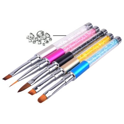 China NAIL Beauty Nail Tools Drawing Lines Painting Cut Out Nail Art Design Liner Brush Pen for sale