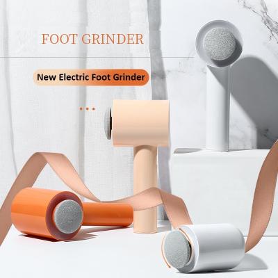 China Low Noise Sharp Motor Pedicure Kit Foot Care Tool For Dead Hard Cracked Dry Skin Portable Rechargeable Foot Grinder for sale