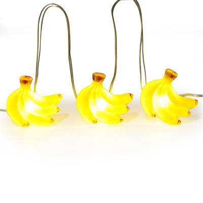 China Edison Battery Operated String Lights Yellow Banana Icon LED String Light For House Decoration for sale