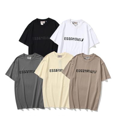 China Summer Men's Quick-drying Clothing Basics Quality Brand Anti-pilling T-shirt Men's T-shirt Solid Color 100% Short Sleeve T-shirt for sale