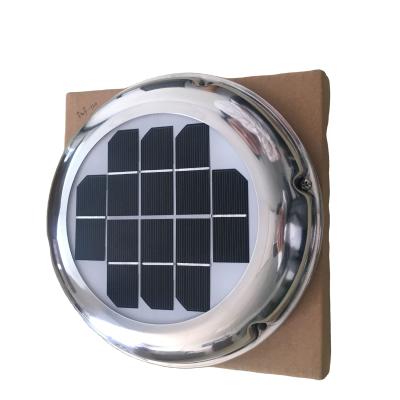 China Stainless Steel Steel Solar Ventilation Fan for RV, Marine, Boat, Rooftop Tent, Caravan, Motorhome, Truc for sale