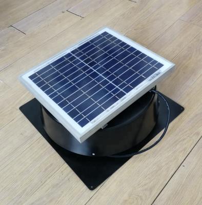 China Modern 10w Solar Attic Fan With 5 Year Warranty For Garage, Shed, Greenhouse for sale