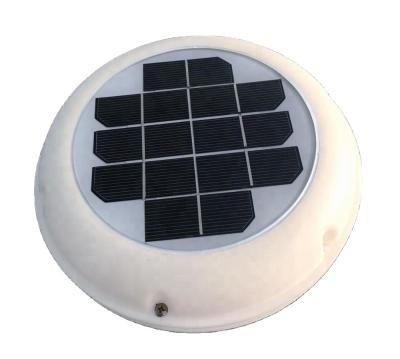 China New UV-resistant ABS 2.5w solar vent for boat, rv, motorhomes, van ventilation for sale