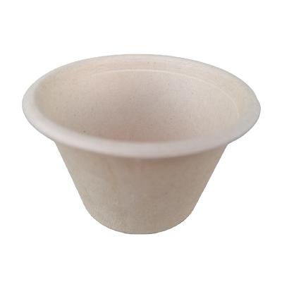 China Biodegradable Packaging Container 4oz Disposable Small Cup Sauce Cup With Lid for sale