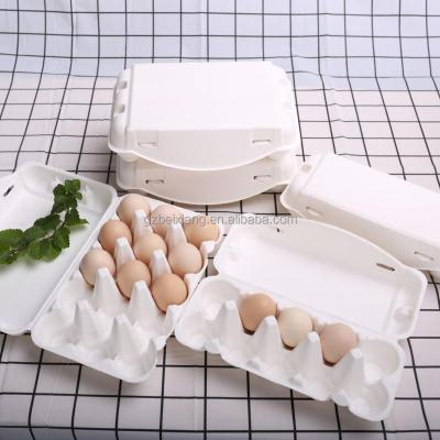 China Food Paper Pulp Egg Carton Pulp Fiber Eggs Tray Molded Paper Pulp Packaging Biodegradable Tray for sale