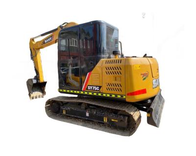 China Used Good Quality Original Paint China Brand  SANY EPA Engine Hydraulic Excavator SANY 75C for sale 0.35mÂ³ for sale