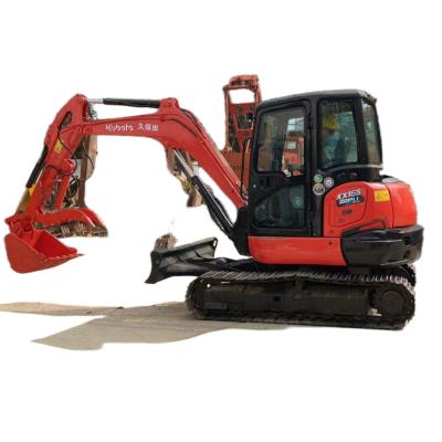 China Farms Used Hot Sell Original Japan 6T Excavator Kubota KX165-5 Good Condition Crawler Digger Kubota KX165-5 EPA Engine in Shanghai for sale