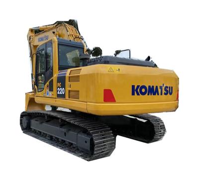 China Farms Used Hot Sell Original Japan 22T Excavator Komatsu PC220-8N1 Good Condition Crawler Digger Komatsu PC220-8N1 EPA Engine Shanghai for sale