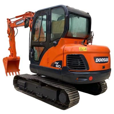 China Powerful Digger Good Quality Best Selling used digger Doosan 60 used excavator Doosan DX60 for sale