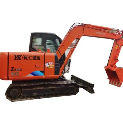 China Good Condition Hot Selling used digger Hitachi ZX60 used excavator Hitachi ZX60 0.1mÂ³ for sale