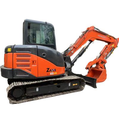 China Good Condition Hot Selling used digger Hitachi ZX65UR used excavator Hitachi ZX65UR 0.1mÂ³ for sale